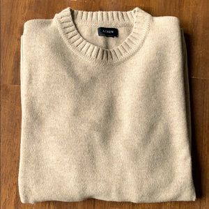 J Crew sweater, M, tan, NWT